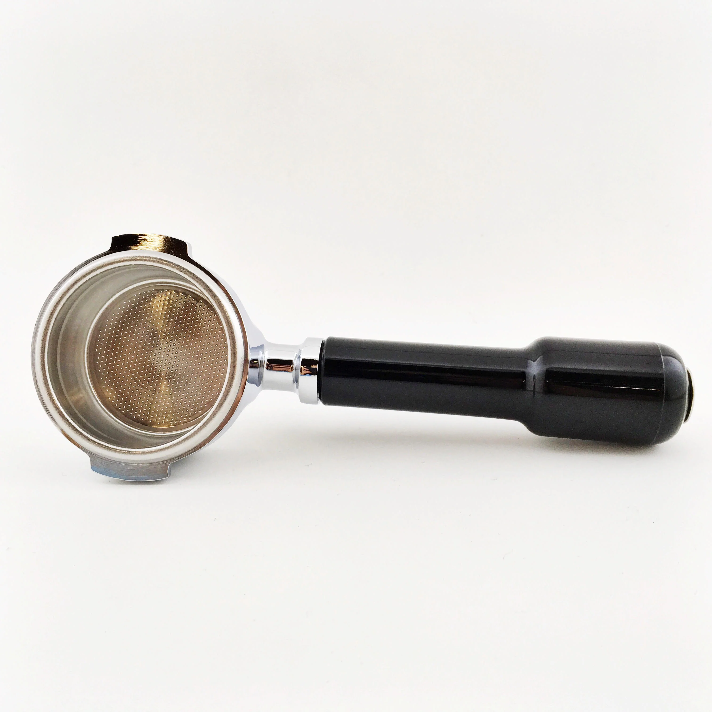 C4 Naked Portafilter: Black Handle E61 - Image 3